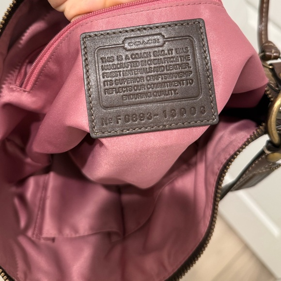 Coach Y2K Patchwork Animal Print Hobo Shoulder Bag Purse - Picture 7 of 7